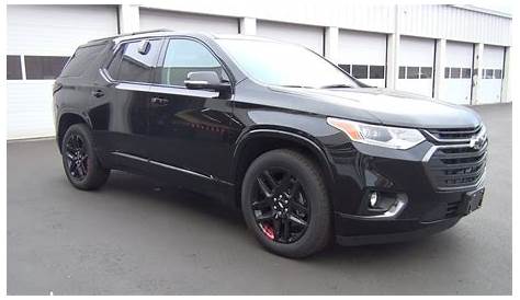 Chevy Traverse 2018 Blacked Out Black Chevrolet LS Review Courtice ON Roy