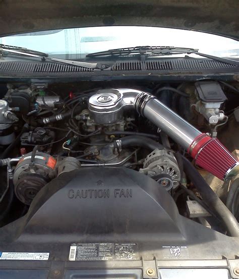 chevy 350 tbi cold air intake