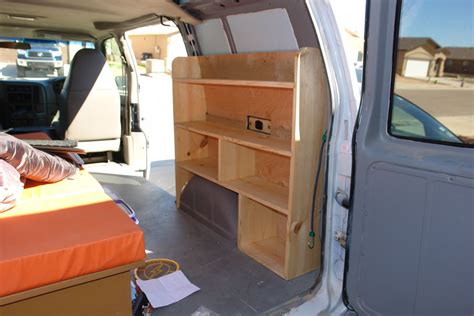 Chevy Astro Shelving