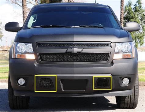 chevy avalanche grill removal