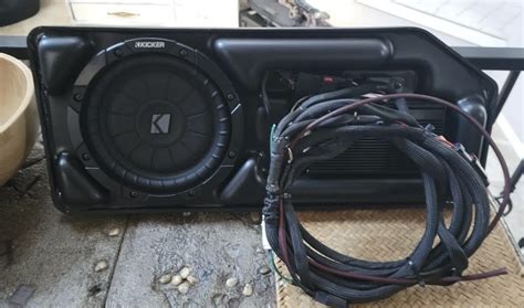 chevy colorado kicker subwoofer