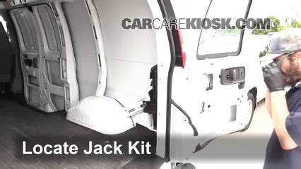 Chevy Express Van Jack Kit Location