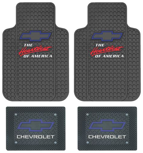 Drive in Style with Custom Chevy Logo Floor Mats - High-Quality and Durable Solutions for Your Car Interior