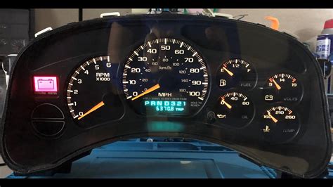 Chevy Silverado Dash Lights Flickering