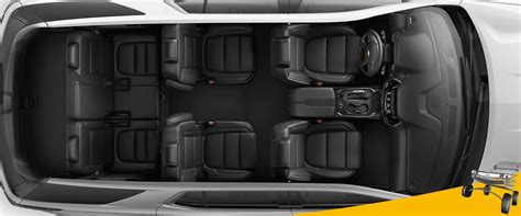 Chevy Traverse interior space comparison