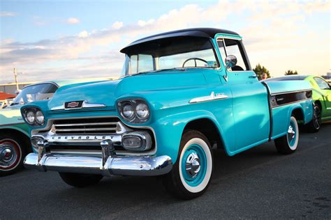 1957, Chevrolet, Chevy, 3100, Pickup, Stepside, Classic, Old, Vintage