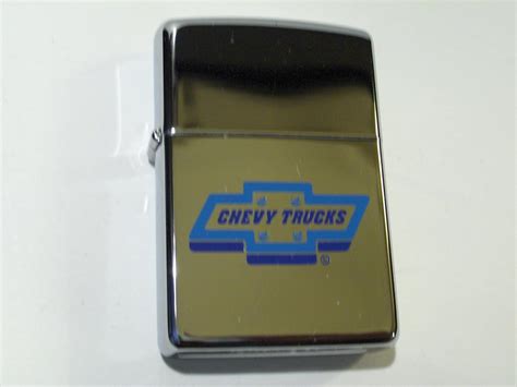 Zippo Lighter Chevrolet Trucks, Engraved Black Matte 80271