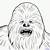 chewbacca coloring page