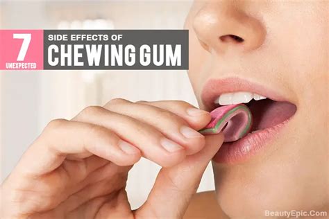 Chewing Gum Negative Effects