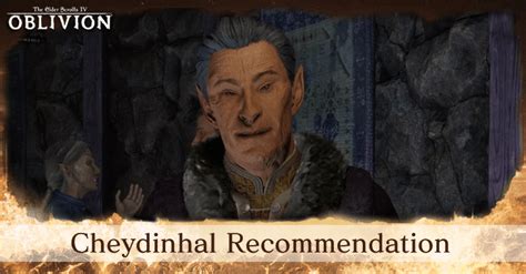 Cheydinhal Recommendation Walkthrough