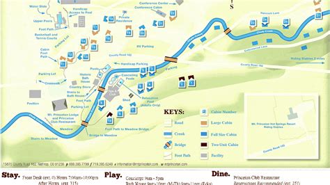 cheyenne mountain resort map