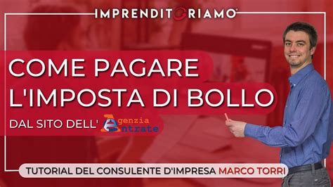 chi deve pagare l'imposta di bollo