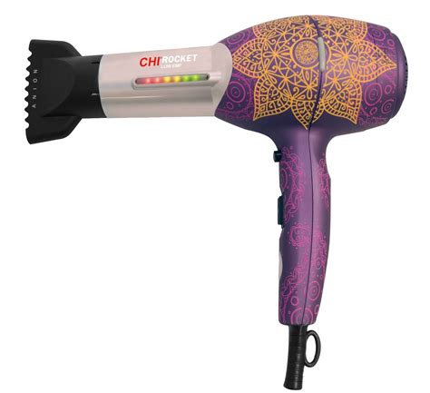 chi rocket hair dryer purple