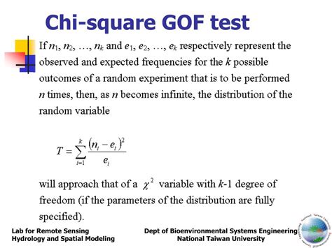 chi square gof test