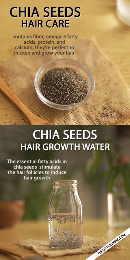 Chia seed for hair volume