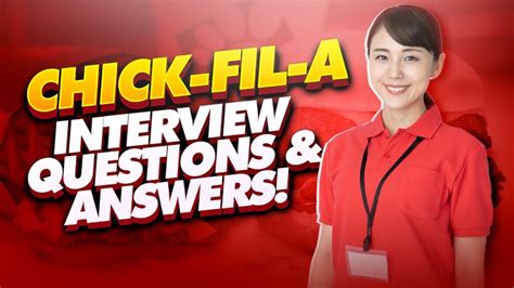 Top 5 Most Common ChickfilA Interview Questions and Answers YouTube