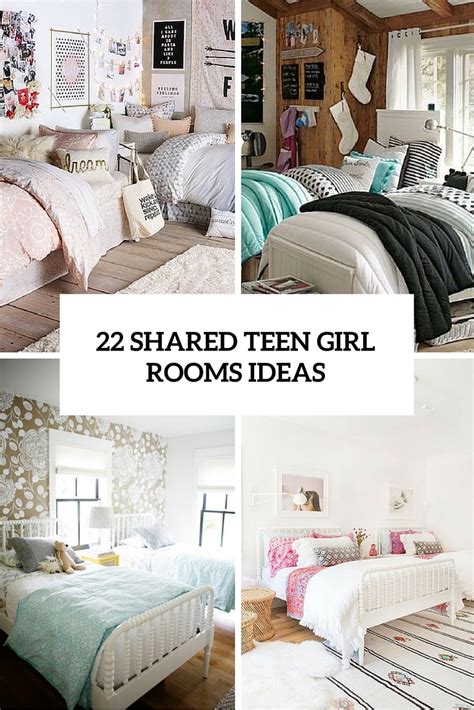 22 chic and inviting shared teen girl rooms ideas digsdigs