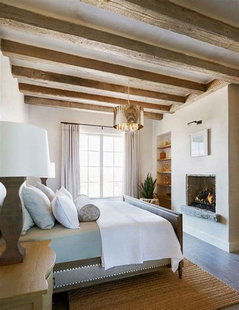 35 cozy bedrooms with exposed wooden beams shelterness