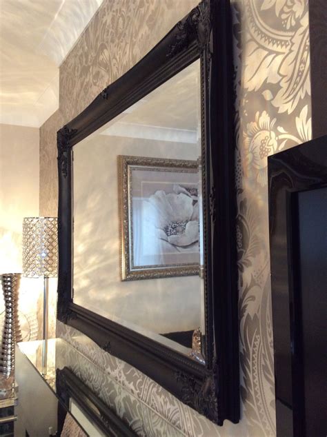 Chic Black Wall Mirror