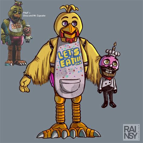 chica the chicken chef stylized fnaf