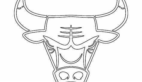 images of the chicago bulls logo | chicago bulls colouring pages (page