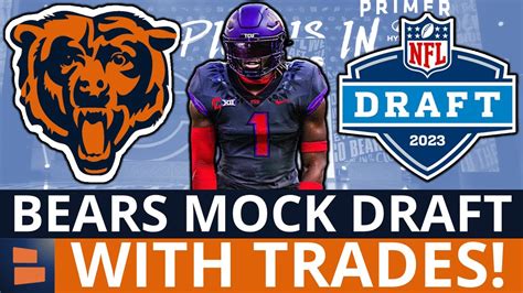 chicago bears 2023 draft trades