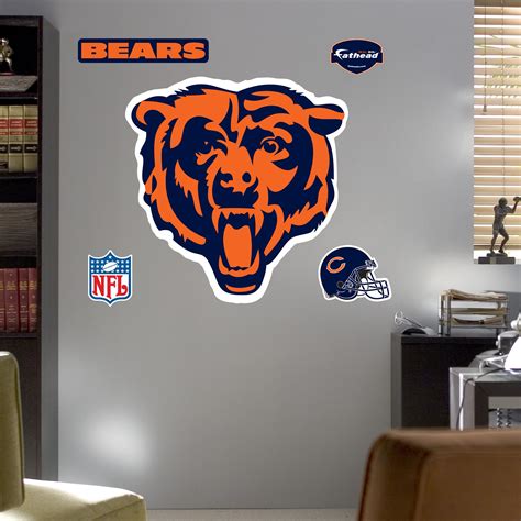 chicago bears auto decals