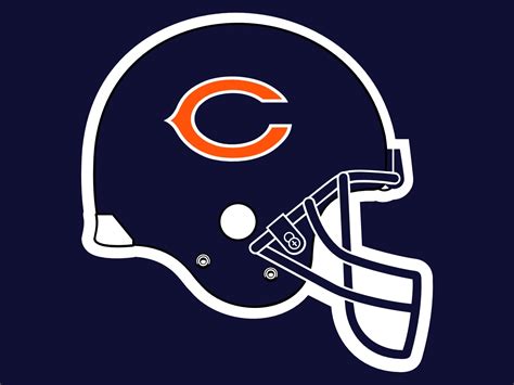 chicago bears helmet logo clip art