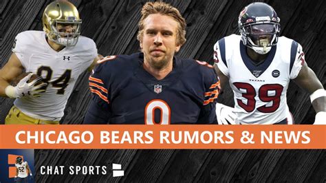 chicago bears news and rumors 2020