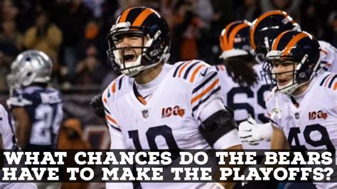 chicago bears playoff chance