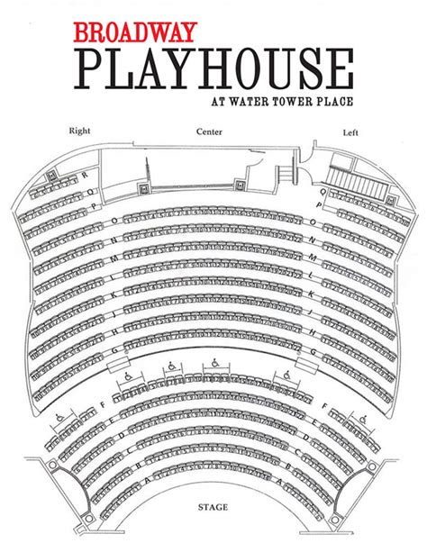 Chicago Broadway Seating Chart