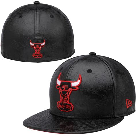 chicago bulls fitted hats new era