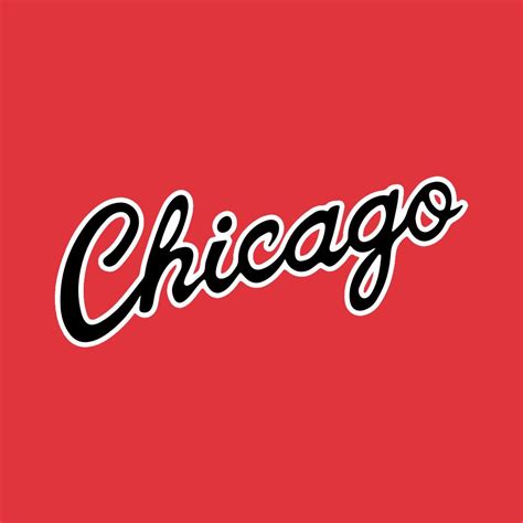 chicago bulls font cursive