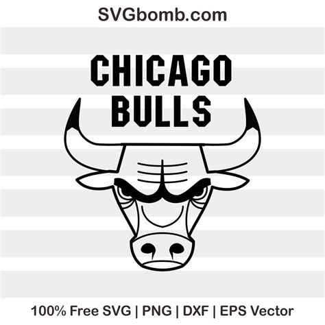 chicago bulls logo silhouette