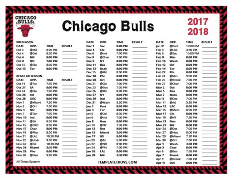 chicago bulls printable tv schedule 2017 2018
