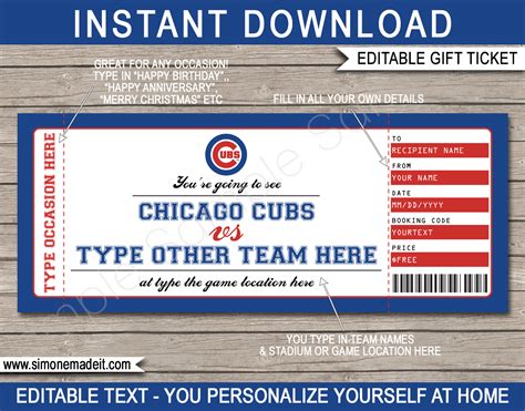 chicago cubs baseball tickets