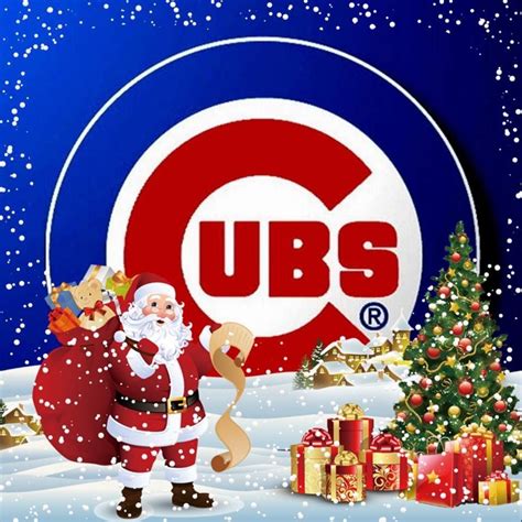 chicago cubs christmas cards