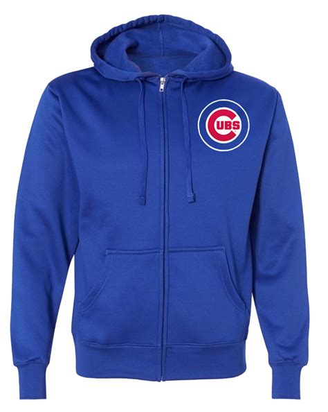 chicago cubs full zip hoodie