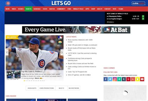 chicago cubs game live streaming free