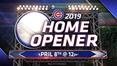 chicago cubs home opener 2024