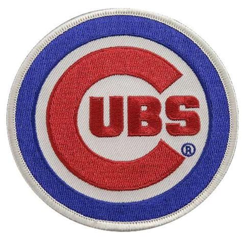 chicago cubs logo patch