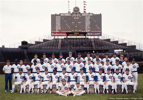 chicago cubs roster 1984