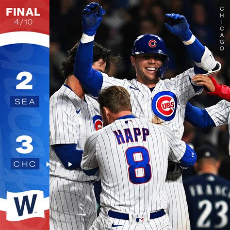 chicago cubs score today