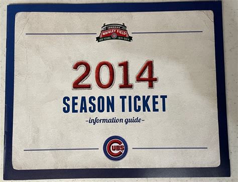 chicago cubs season ticket holder login