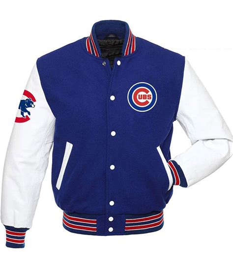 chicago cubs varsity jacket