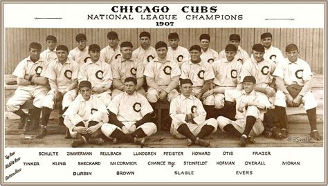 chicago cubs world series championships 1907