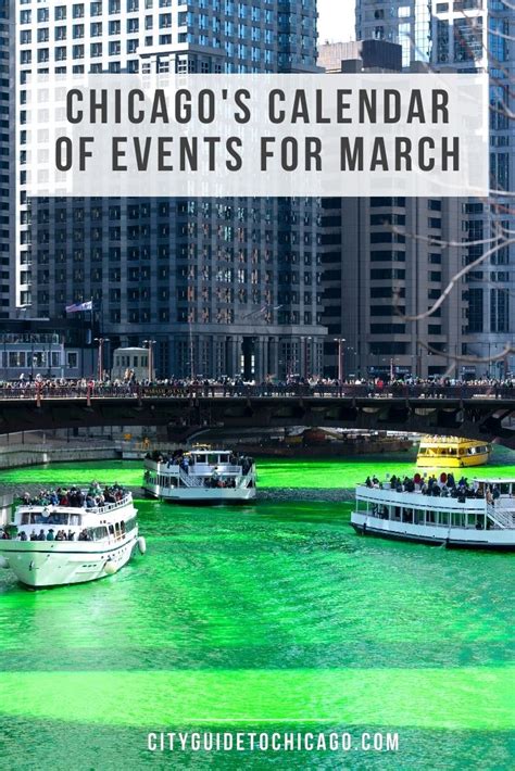 chicago event calendar march 2024
