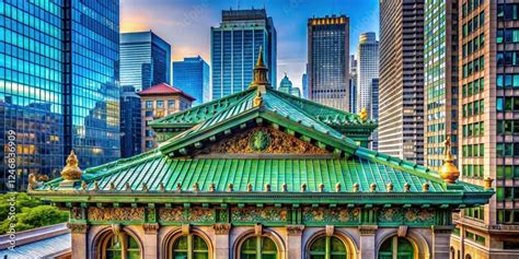 Chicago Library Rooftop
