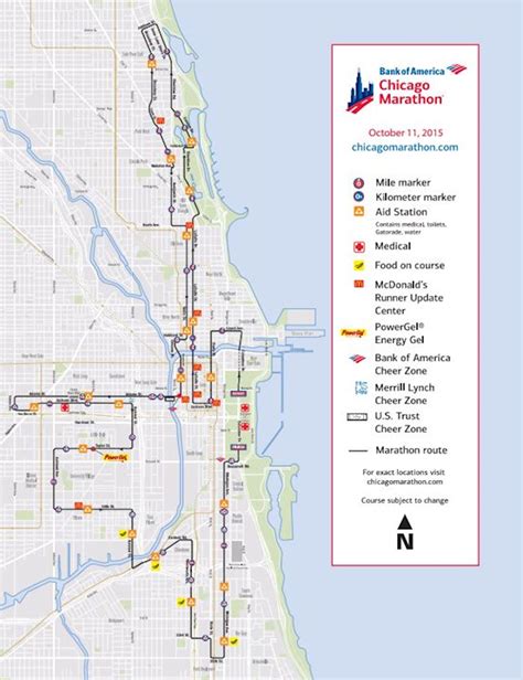 chicago marathon 2024 race map