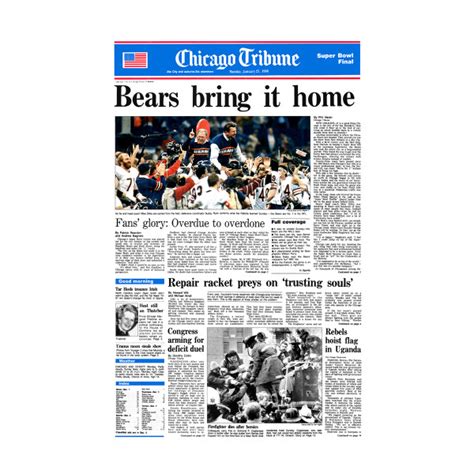 chicago newspaper sports bears
